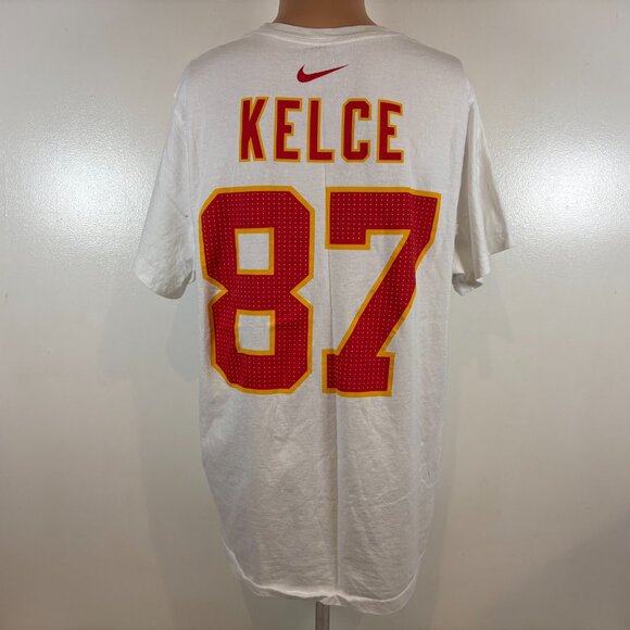 Nike Travis Kelce Jersey T Shirt Mens Size XL Kansas City Chiefs NFL Football - Picture 2 of 4